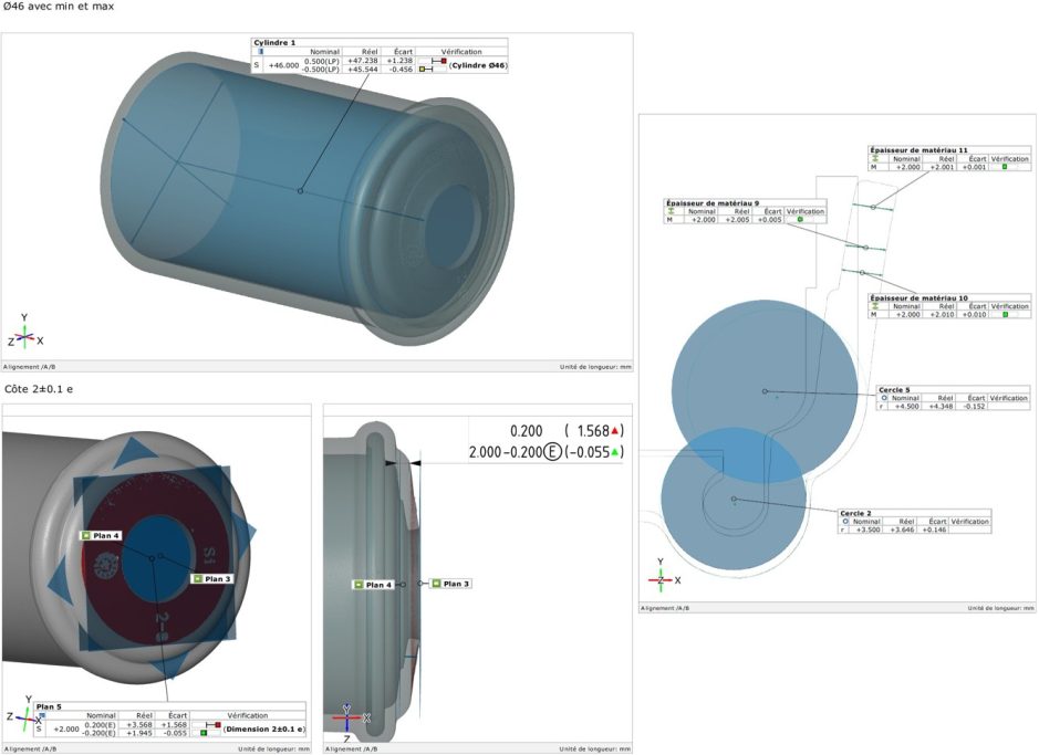 Analyse dimensionnelle - Tomographie - RxSolution - 3D - STL - CAD
