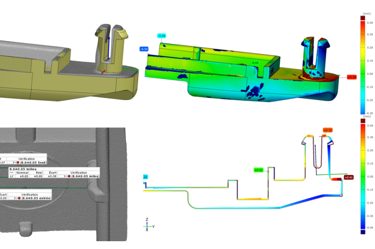 Comparaison 3D - Zeiss Inspect